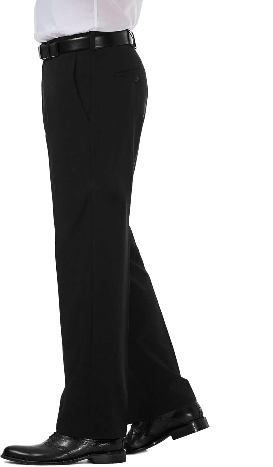 Men's Classic Fit Flat Front Casual Stretch Performance Golf Pant - Image 2