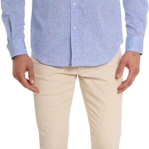 Men  Short-Sleeve Button-Down Shirt