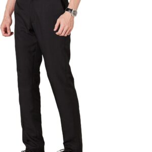 Men's Slim-Fit Flat-Front Dress Pant
