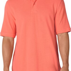 Men Regular-Fit Cotton Pique Polo Shirt (Available in Big & Tall)